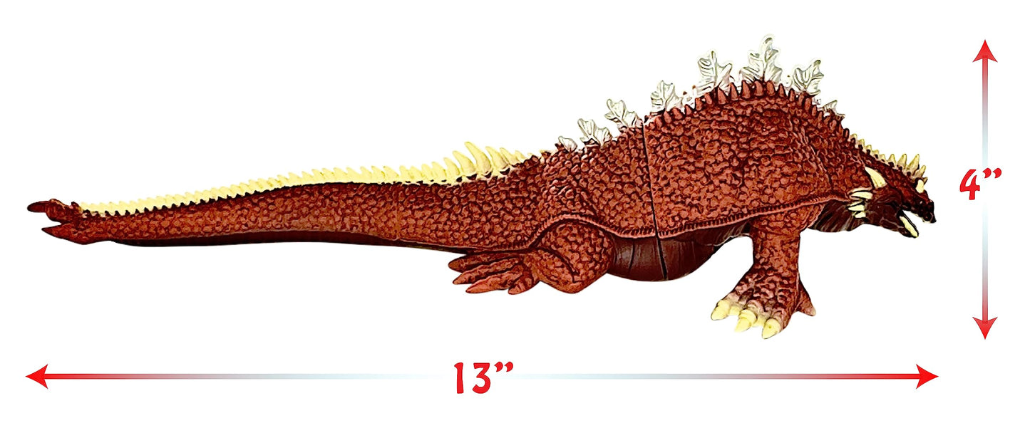 Twcare Set Of 2 Godzilla Terrestris & Amphibia Singular Point Continuity Toys, Reiwa Era Action Figures 13'' Head To Tail, Movie