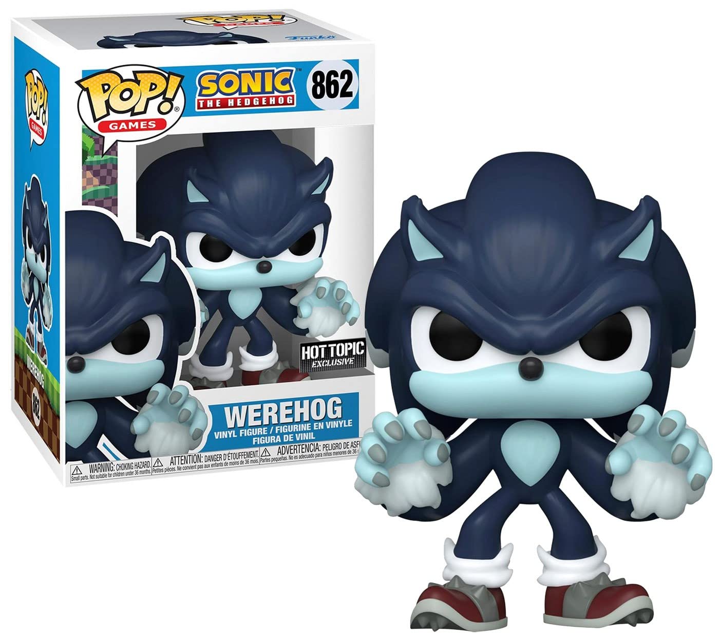 Funko Pop! Games Sonic The Hedgehog Werehog Exclusive