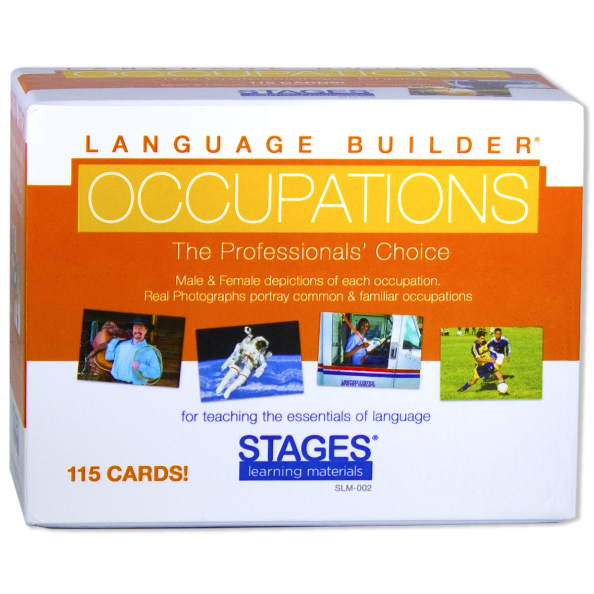 Stages Learning Materials Slm002 Language Builder: Occupation Card Set (Pack Of 115)