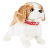 Happy Trails Interactive Plush Puppy Toy- Battery Operated Dog That Walks, Barks and Does Back Flips, Soft and Snuggly Fur, Stuf