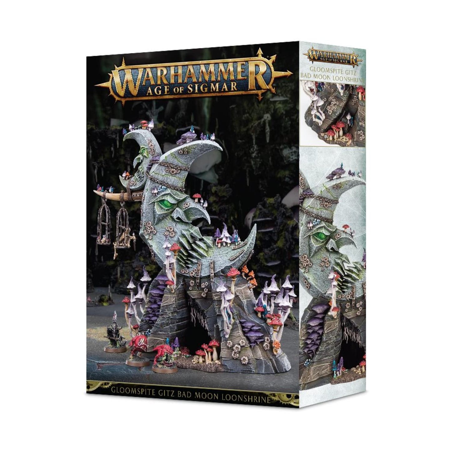 Games Workshop Warhammer Age of Sigmar Gloomspite Gitz Bad Moon Loonshrine Plastic Multicolor Model 89-36