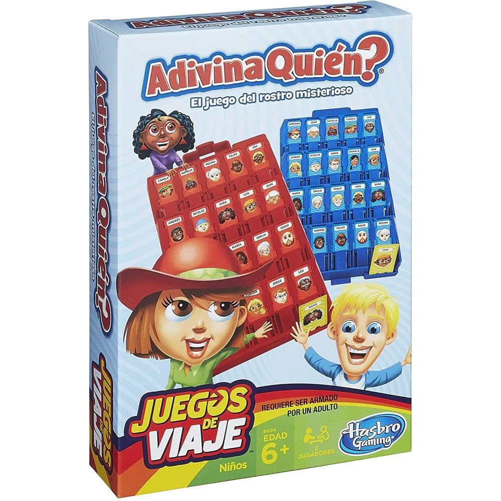Hasbro Gaming Guess Who? Grab And Go Game For 96 Months To 1188 Months