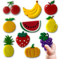 10 Pcs Fridge Magnets For Kids - Fridge Magnets For Toddlers 1-3 - Kids Magnets Educational Toys - Learning Fruits Magnets For Babies,Fruits Cartoon Magnet (Fruits)