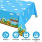 Lecinc 3 PCS Video Games Party Tablecloth, Plastic Video Games Table Cover for Video Games Birthday Party Decorations Supplies,