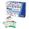 Calliope Mass Transit Cooperative Game - Fast-Paced Fun for 1-6 Players - Multicolor Cardstock - Model CLP141