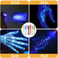 WEST STORY 16PCS Invisible Ink Spy Pens - Plastic Magic Party Favors for Kids, Writing Secret Messages, Model DB0002, Color: Invisible