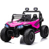Postack 24V Xxl Ride On Toy For Big Kids, Eva Rubber Tires Battery Powered Car For Kids, Side By Side 2 Seater Kids Car With Rem