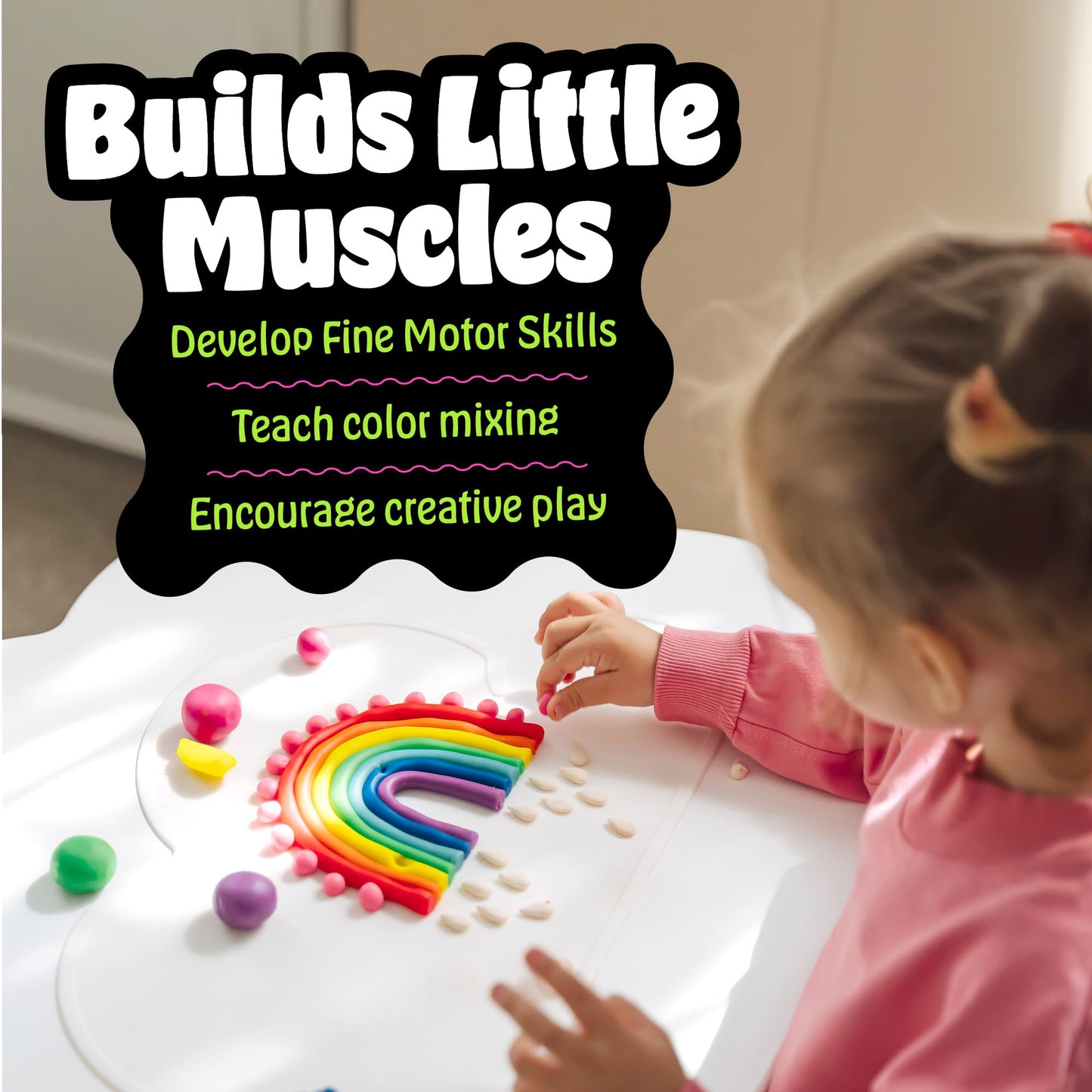 Hygloss Play Modeling Dough - 3Lb. - Easter Basket Stuffer - Unscented Dough - Safe & Non-Toxic For Kids Arts & Crafts - Party Favors - Classroom Supplies, Brown