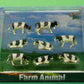 Kids Globe 8 Friesian Cattle