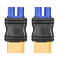 Laisomeke 2 Pack XT60 Male to EC3 Female Mould Type Adapter no Wire Connector Adapter for LiPO Battery