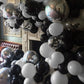 Black And Silver Balloon Arch Kit, 102Pcs Metallic Silver And Black Balloon Garland Kit Black Gray Party Balloons Grey Silver La