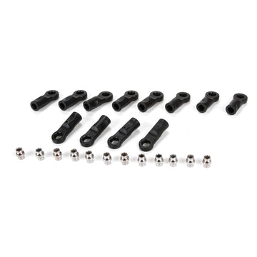 Losi 8IGHT Wing Black: 8B8T, (LOS254031)