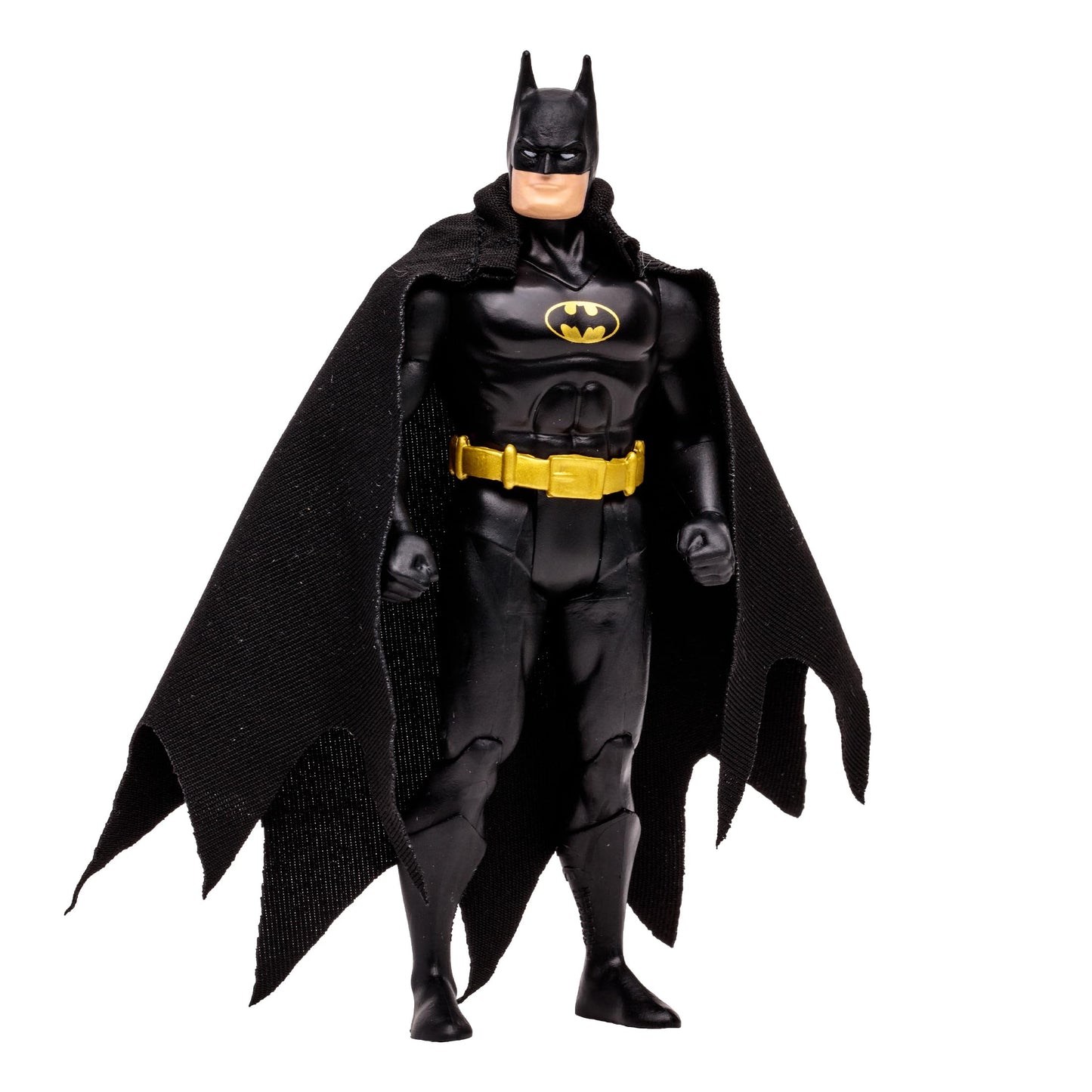 McFarlane Toys DC Super Powers Batman Action Figure 4.5in - Black Suit, Multicolor, Model 15829, Plastic