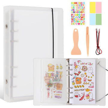 Reusable Sticker Book 100 Sheets Sticker Collecting Album Sticker Collection Accessories Activity Sticker Album For Collecting S