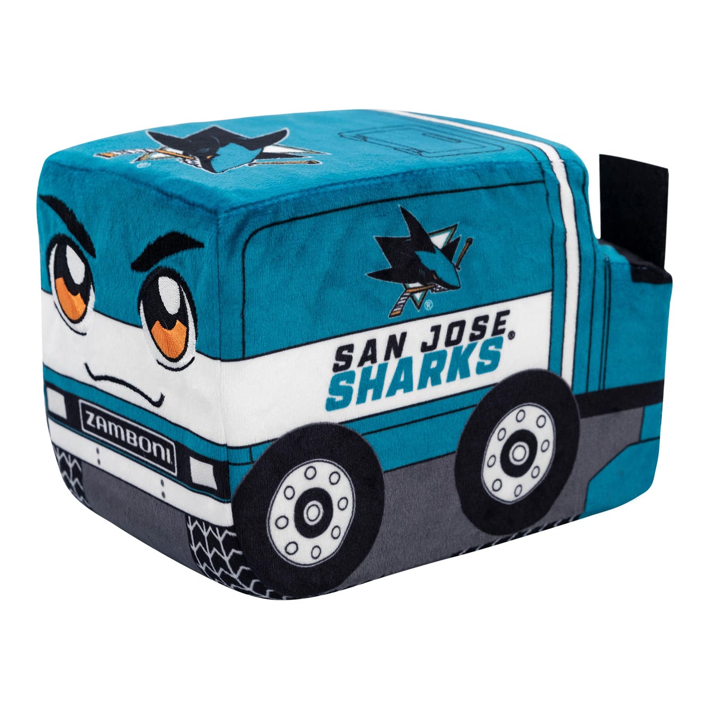 Bleacher Creatures San Jose Sharks Zamboni 7'' NHL Kuricha Plushie - Soft Inspired Plush
