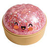 Transparent Pink Kitchen Figurine, Cute Mini Squeeze Ornament, Stress Relief Toy For Adults