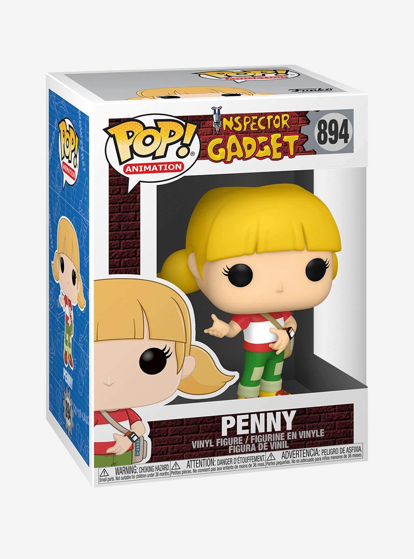 Funko Pop! Animation: Inspector Gadget - Penny Vinyl Figure