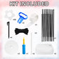 Bhucutu Balloon Arch Kit Adjustable Balloon Arch Stand With Base 10 Feet Wide And 9 Feet Tall Balloon Arch Frame For Birthday Ba