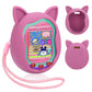 Winceed Silicone Case For Tamagotchi Uni, Protective Cover For Tamagotchi Uni Protector Skin With Hand Strap (Pink)