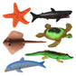 ArtCreativity Growing Sea Animals 6 Different Water Expanding Sea Creatures - Grows 6X Larger, Amazing Sensory Jelly-Like Toy, F