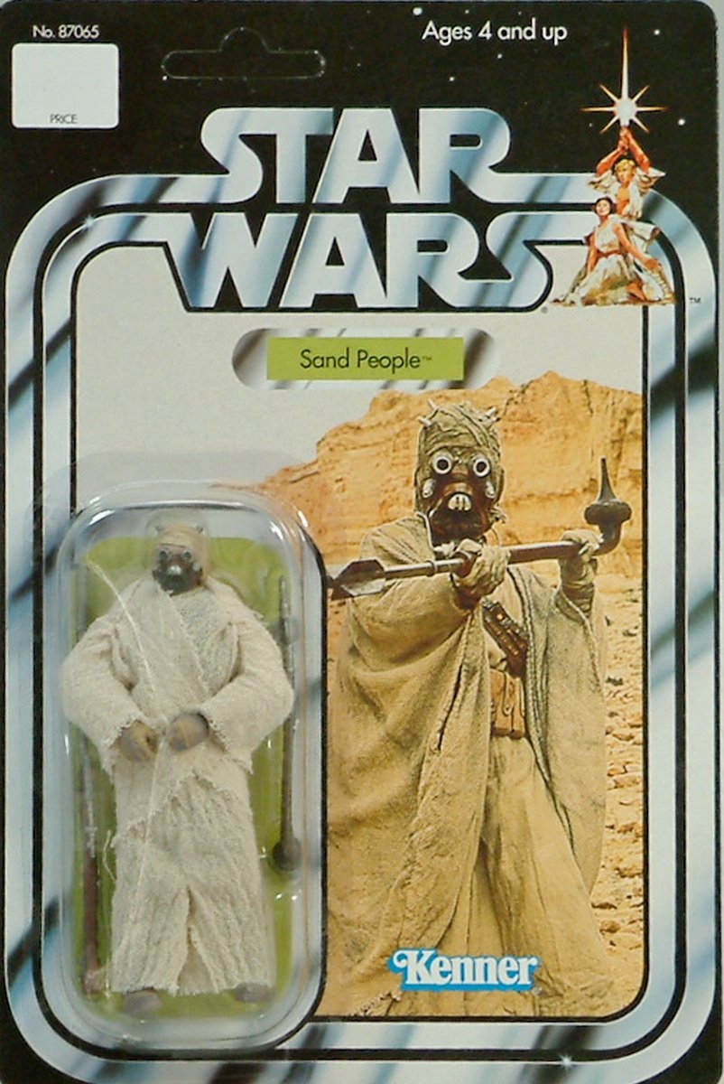 Star Wars 3.75 Vintage Sand People Figure