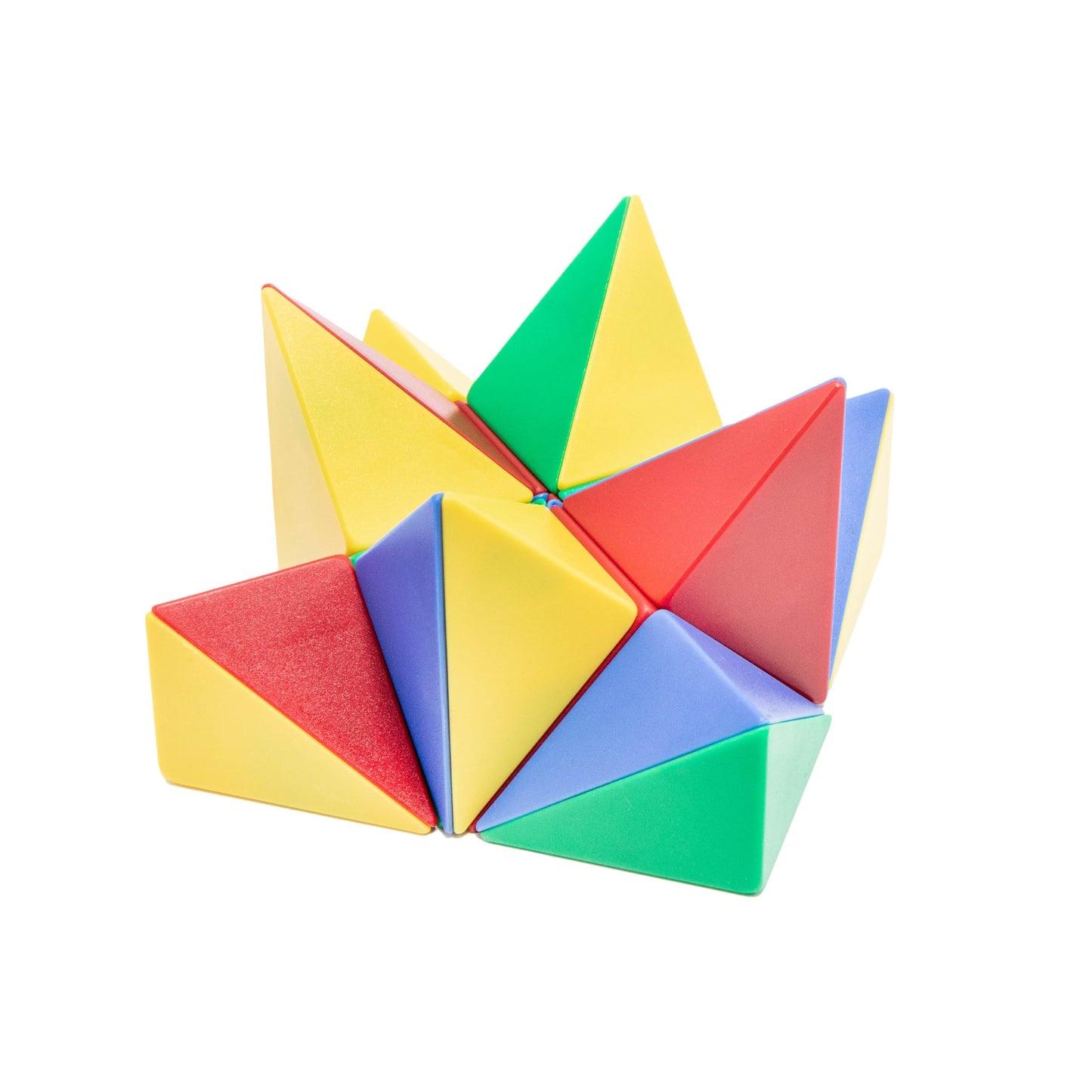 Tri-Mags Magnetic Puzzle Toy, 24 Piece Stem Learning Toy