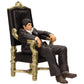 SD TOYS Scarface Tony Montana Throne Figure, 7" Multicolor PVC Model SDTUNI27515