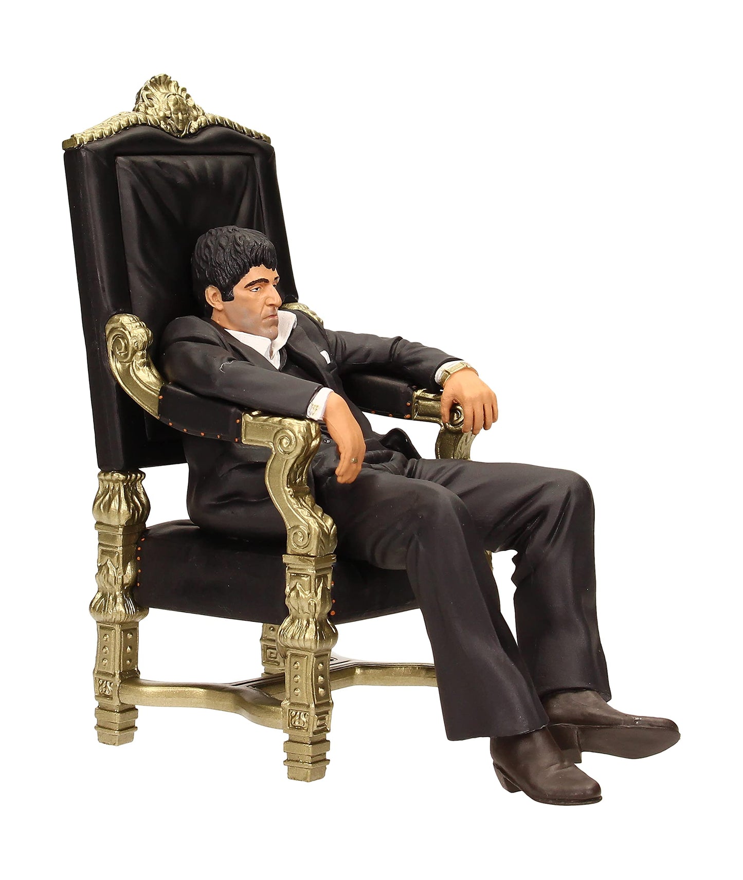SD TOYS Scarface Tony Montana Throne Figure, 7" Multicolor PVC Model SDTUNI27515