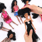 12 Piece African American Black Toy Doll Playset  11.8 enhanced Fashion Diversity Dolls  Variety Pack for Kids  Girls' Party Favors