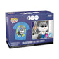 Funko Pop! & Tee: Bugs Bunny™ As Fred Jones™ (Flocked) - Large - (L) - T-Shirt - Clothes With Collectable Vinyl Minifigure - Gift Idea - Toys And Short Sleeve Top For Adults Unisex