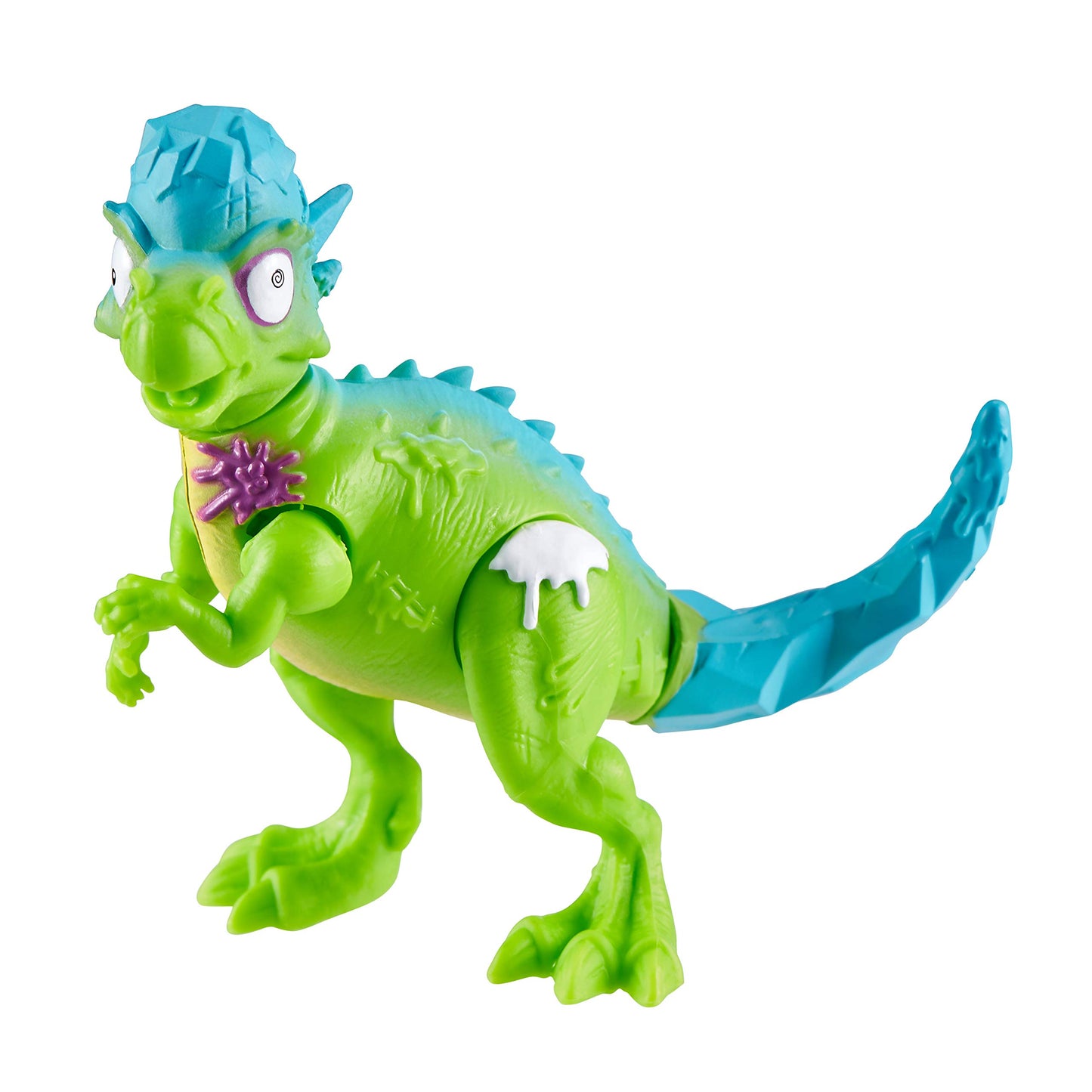 ZURU SMASHERS Dino Ice Age Pachyephalosaurus Mini Surprise Toy - Small, Slime, Smashable Egg, Collectible Dinosaur, Model 7456E