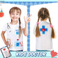 Panitay 12 Pcs Kids Community Helper Dress Up Vest, Boy & Girl Career Cosplay Party Costume For Toddlers Occupation Role Play(Do