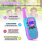 Selieve T-388 Walkie Talkies for Kids, 3 Pack, 3 KM Range, Pink, ABS, Ideal Gifts for 5-8 Year Olds
