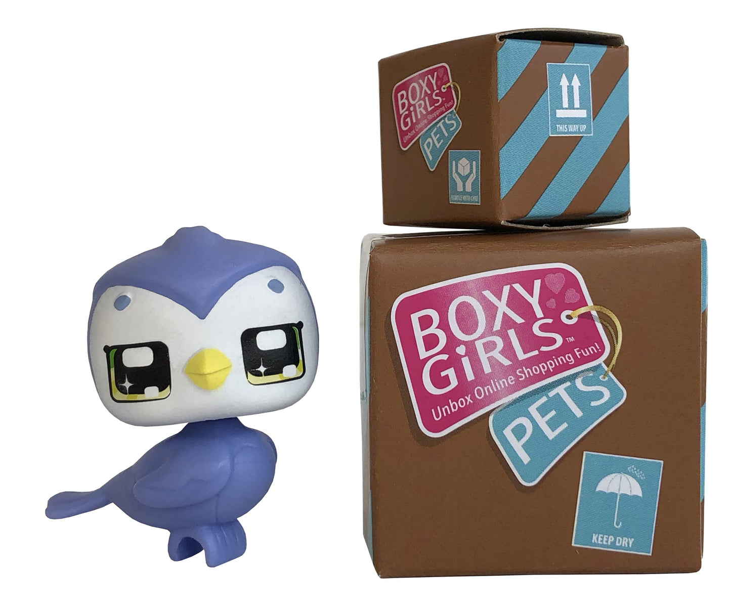 Boxy Girls Pet - Violet The Bird - Comes With Mystery Box With Accesories Inside - Ages 6 And Up