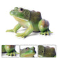 Scahow Plastic Frog Toys For Kids, Rainforest Animals Figures, Rubber Bullfrog Figurine, Forest Woodland Animals Toys, Frog Deco