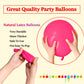 110Pcs Hot Pink Balloon 12 Inch, Hot Pink Latex Balloons For Birthday Party Baby Shower Wedding(With 2 Ribbons).