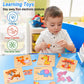 8Pcs Wooden Puzzles For Toddlers 1 2 3 4, Toddler Puzzles Ages 1 2 3 4, Montessori Educational Jigsaw Toys Preschool Puzzles Chr