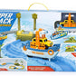 Dhrutiko Super Track Diy Series Floating Boat Track Set, Sea Rescue Boat Water Park Toy, Stem Learning Construction Playset For 