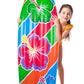 Artcreativity 5 Ft Inflatable Surfboard, Surfboard Decoration For Beach, Tropical And Luau Party Decorations, Inflatable Pool Toy For Kids And Adults, Beach Party Inflate