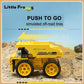 Little Froggy 3In1 Construction Vehicle Toy Features Engineering Excavator Dump Truck Loader Compatible With Lego Blocks Kid'S S