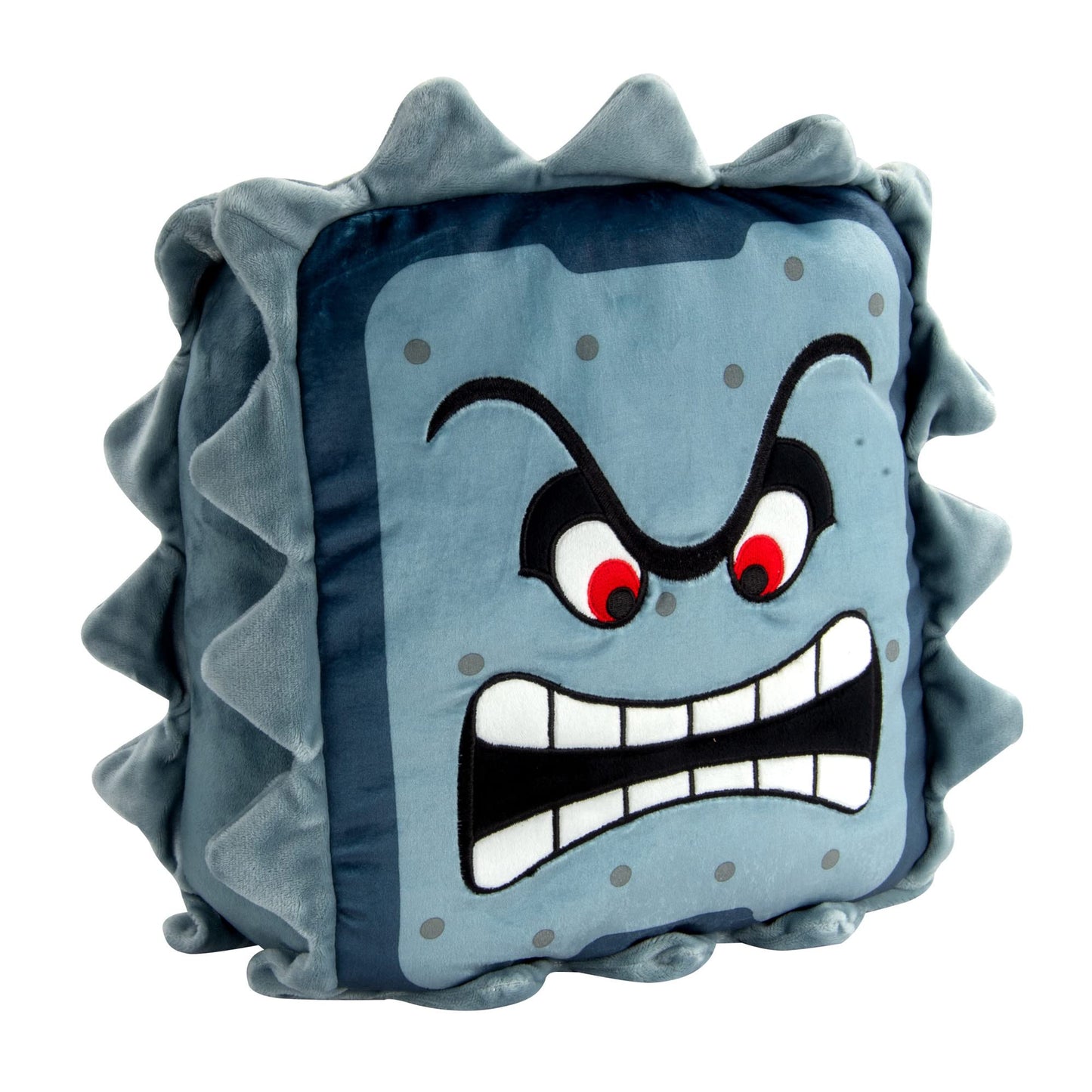 Club Mocchi- Mocchi- Nintendo Super Mario Plush - Thwomp Plushie - Collectible Squishy Plushies - 15 Inch