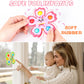 Jofony 4 Pcs Suction Cup Spinners Toys For Baby,Spinning Toy For Baby 3-18 Months Toddlers Sensory Activity Fidget Bath Toy Educ