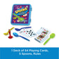 Spoons in a Case, Card Games for Kids - Spoons Game, Fun Family Games for Kids and Adults, Game Night, Travel Games, 3-6 Players