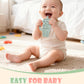 XXZQRYHN Baby Teething Toys - Food Grade Silicone Water Cup Teether, BPA Free, for 0-18 Months, White Color
