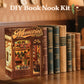 CUTEBEE Book Nook Kit  DIY Miniature House Kits for mature-themed and Teens  Dollhouse Mini Booknook Music House Bookshelf  DIY Craft Gifts for Family and Friends(Memories Music Bookshop)