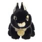 Aurora® Miyoni® Tots Black 7.5" Netherland Dwarf Bunny Stuffed Animal - Lifelike Polyester Companion for Bedrooms/Classrooms