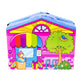 DECORA GIRLZ Sticker Store Playset with 5" Doll - Multi Color, Plastic, Model D1009