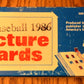 Topps 1986 Baseball Cards Unopened Vending Box (500 Cards)