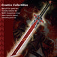 HIGH GODO Wolf Gravestone Sword Building Set, 41" Plastic Model Toy, 823 PCS for Ages 14+