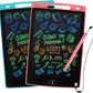 LCD Writing Tablet, 2 Packs Drawing Pads for Kids 3 4 5 6 Years Old 8.5 Inch Colorful Lines Doodle Scribble Boards Educational T